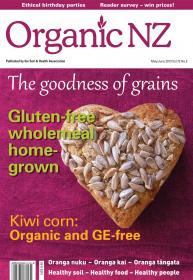 Organic NZ magazine May/June 2013 cover