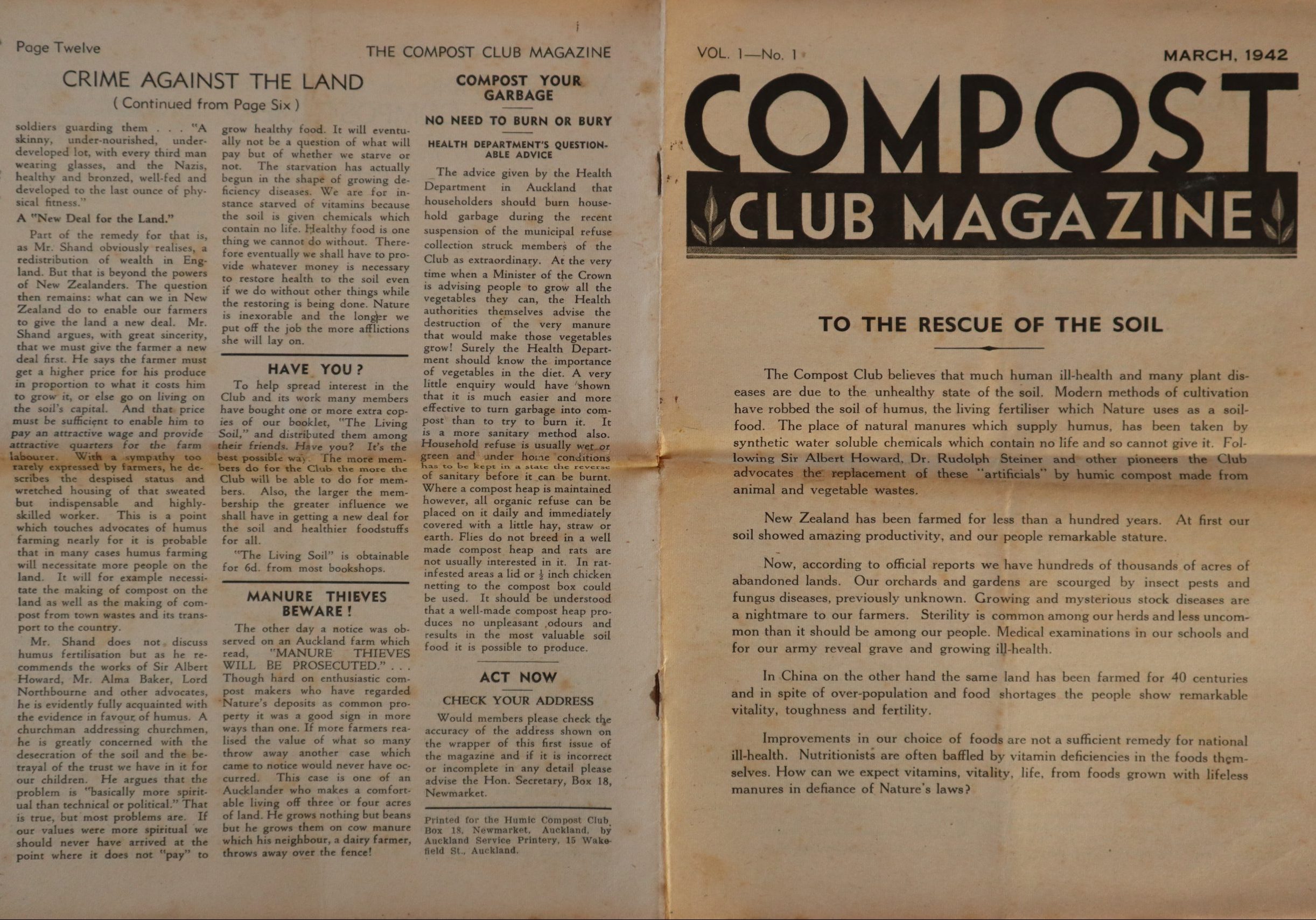 Compost Club Magazine