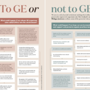 To GE or not to GE infographic header