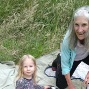 Belinda Clark with her granddaughter Isla