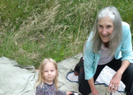 Belinda Clark with her granddaughter Isla